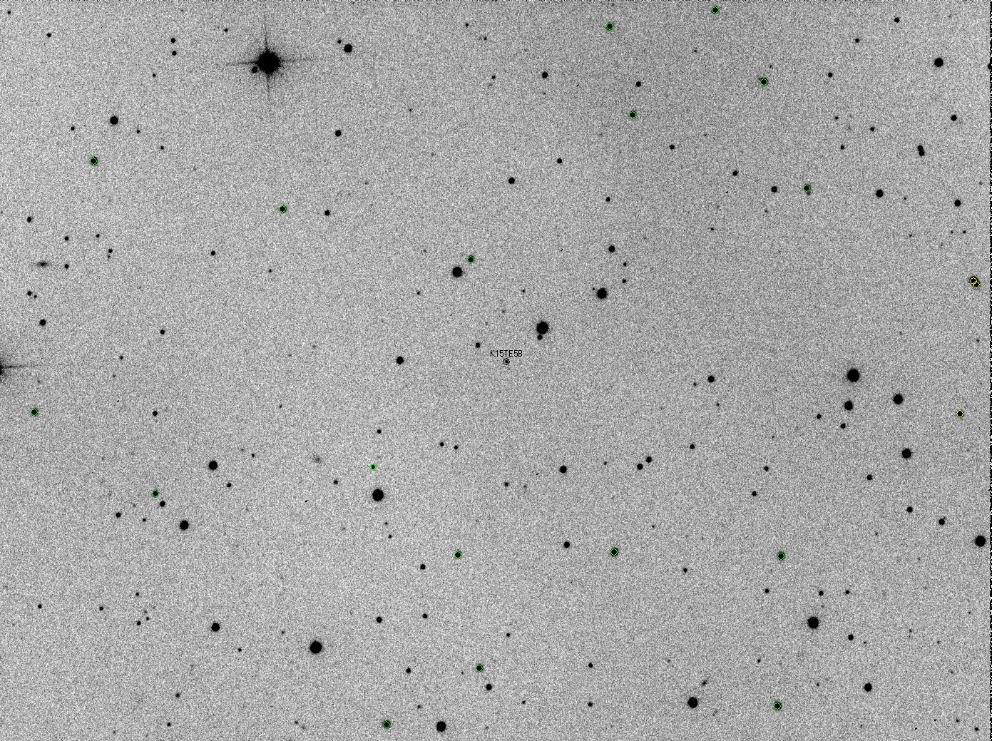 Asteroid 2015 TB145 23. Oktober 2015